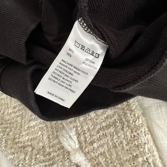 Prod BLDG Women’s Black 2 Bunny Cupcake Sweatshirt - Picture 6 of 8